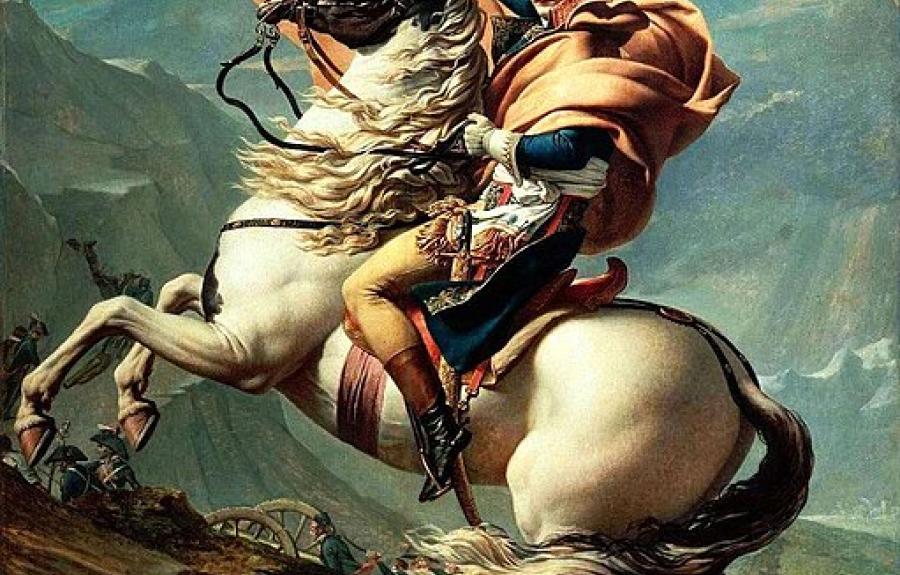 Napoleon Crossing the Alps